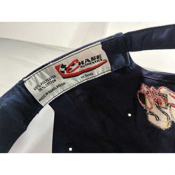 Vintage DuPont Motorsports Jeff Gordon #24 NASCAR Flame Brim Hat Chase Auth - Picture 6 of 7